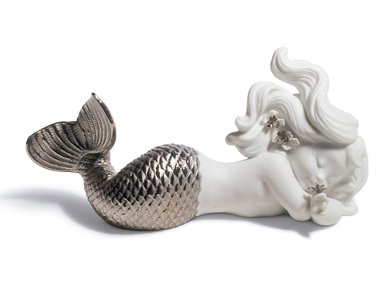 Lladro Day Dreaming at the Sea - Re-Deco & Silver