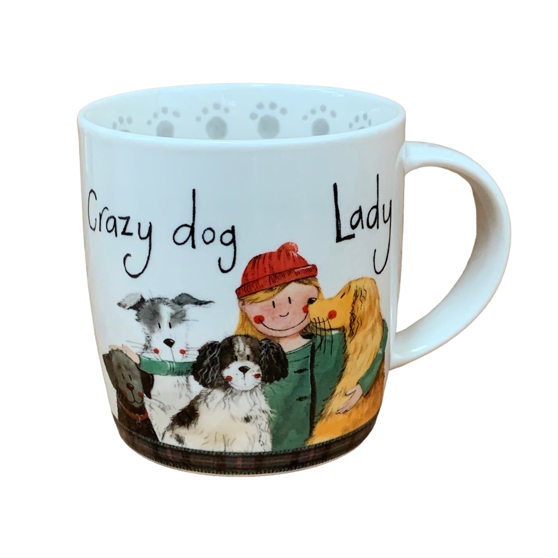 Alex Clark Crazy Dog Lady Mug M01