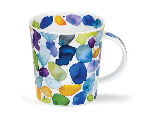 Dunoon Lomond Blobs Blue Mug