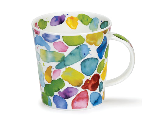 Dunoon Lomond Blobs Green Mug