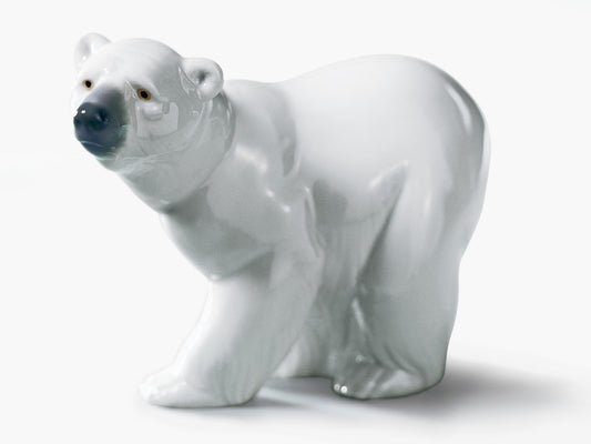 Lladro Attentive Polar Bear