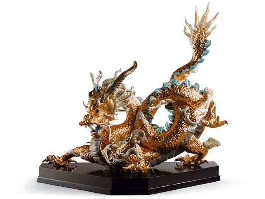 Lladro Great Dragon - Gold (Limited Edition of 300)