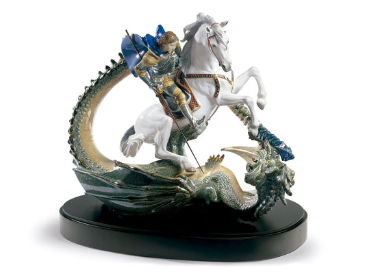 Lladro Saint George and the Dragon (Limited Edition of 350)