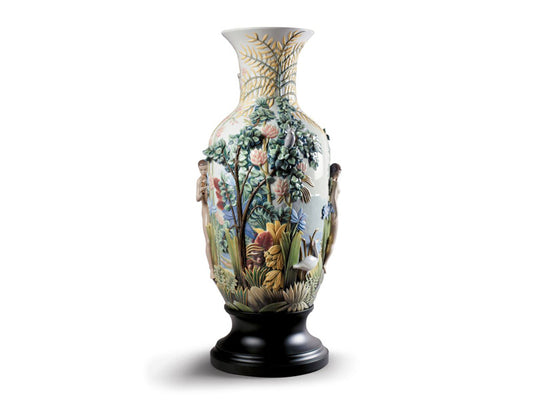 Lladro Paradise Vase