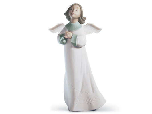 Lladro An Angel's Wish - Porcelain Angel Figurine