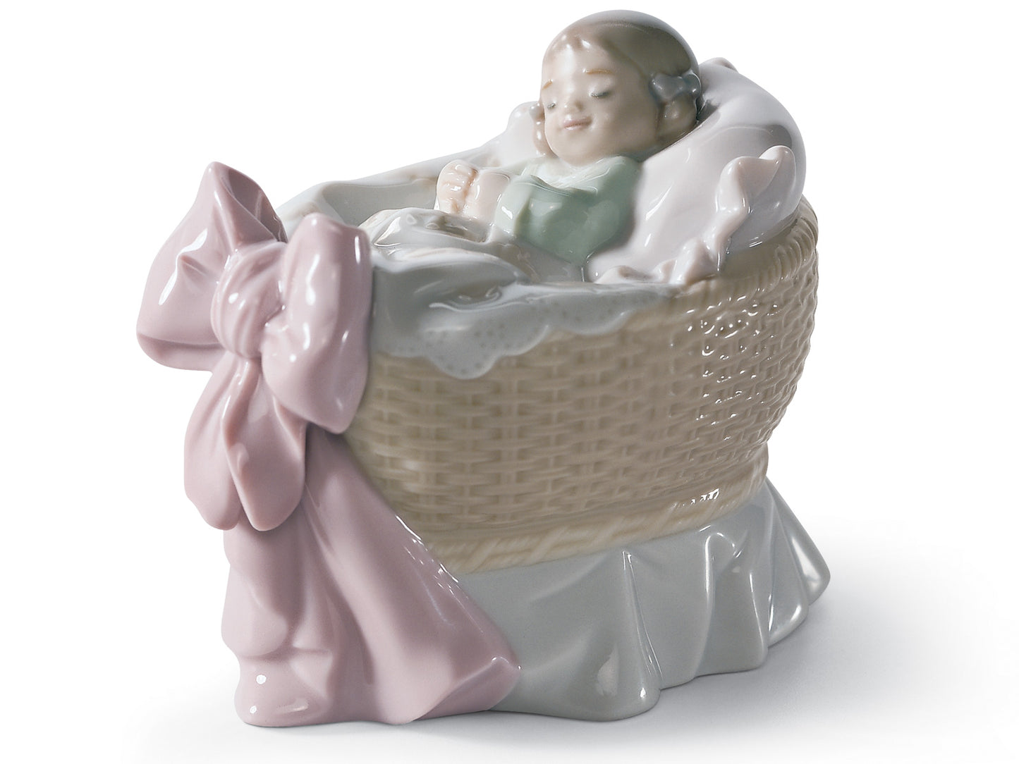 Lladro A New Treasure - Baby Girl Figurine