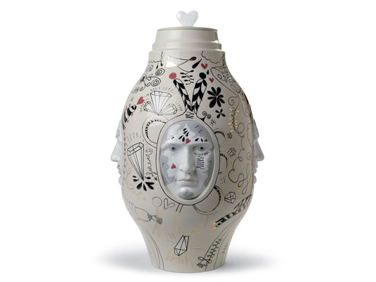 Lladro Conversation Vase - Medium (Limited Edition of 500)