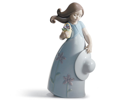 Lladro Little Violet