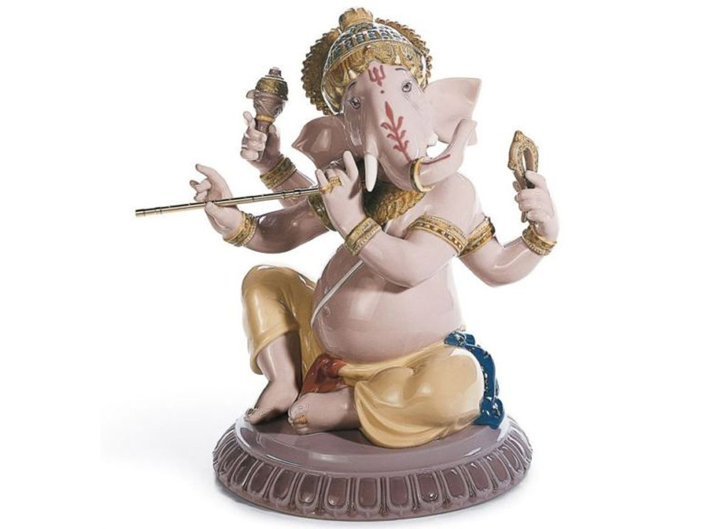 Lladro Bansuri Ganesha