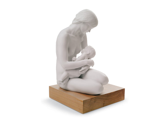 Lladro A Nurturing Bond - Mother & Baby Figurine