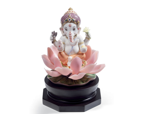 Lladro Padmasana Ganesha