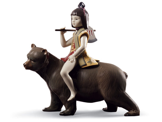 Lladro Kintaro and the Bear (Limited Edition of 3500)