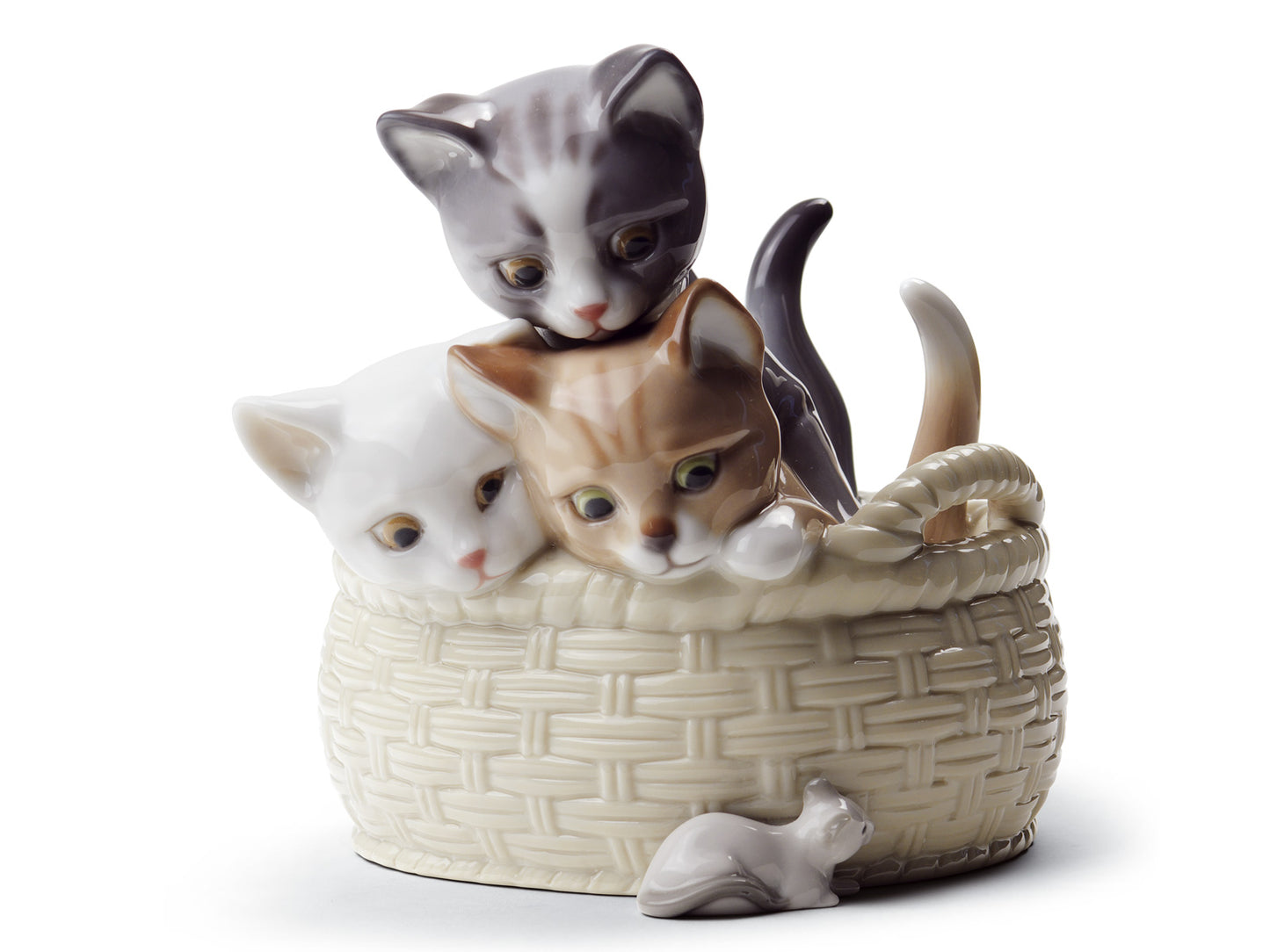 Lladro Curious Kittens
