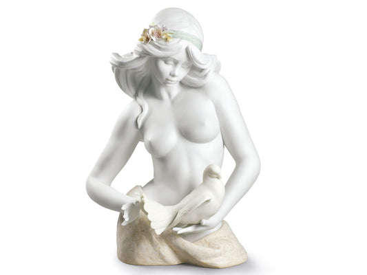 Lladro A Tribute To Peace - Woman Figurine