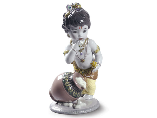 Lladro Krishna Butterthief