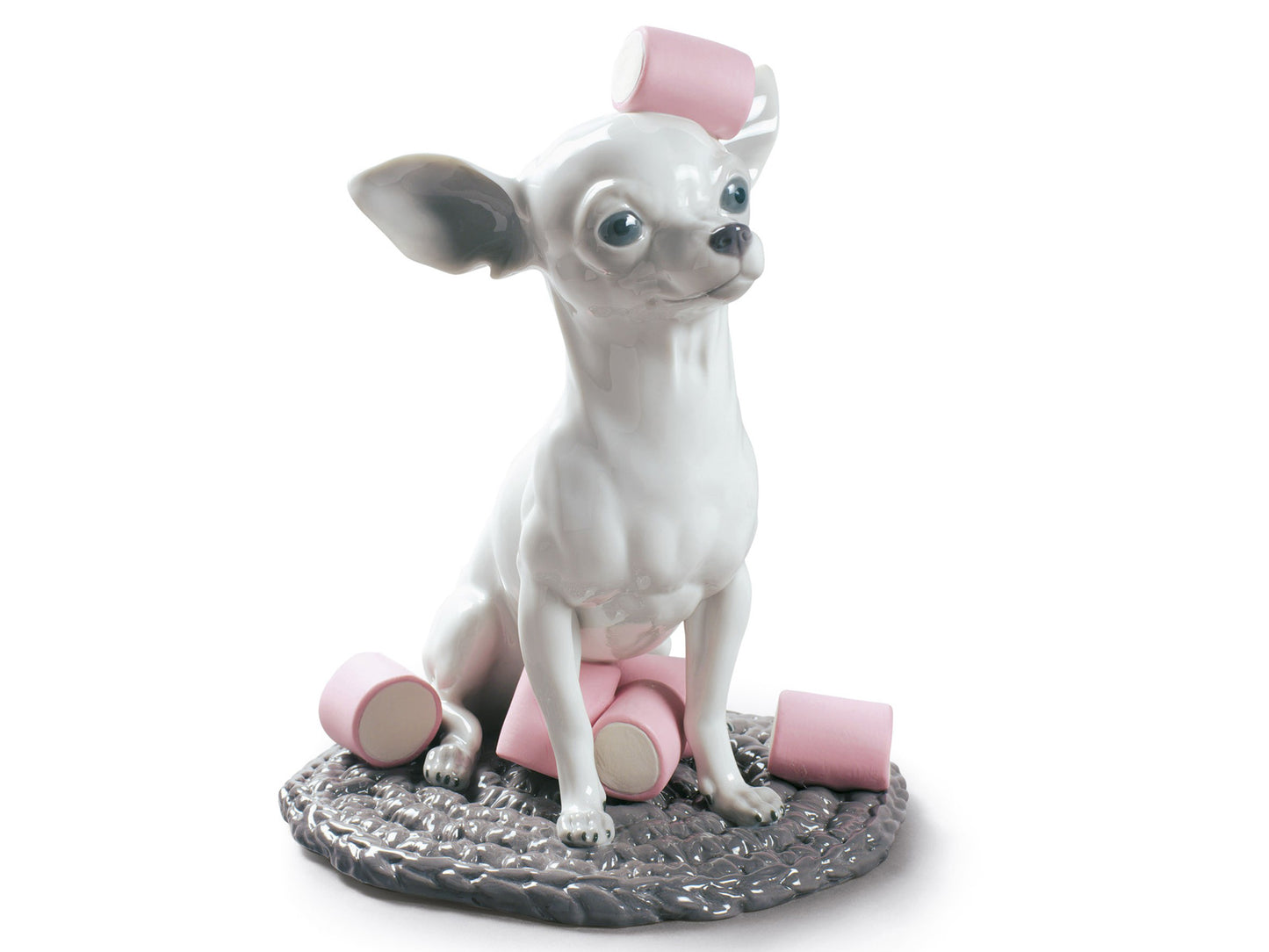 Lladro Chihuahua With Marshmallows