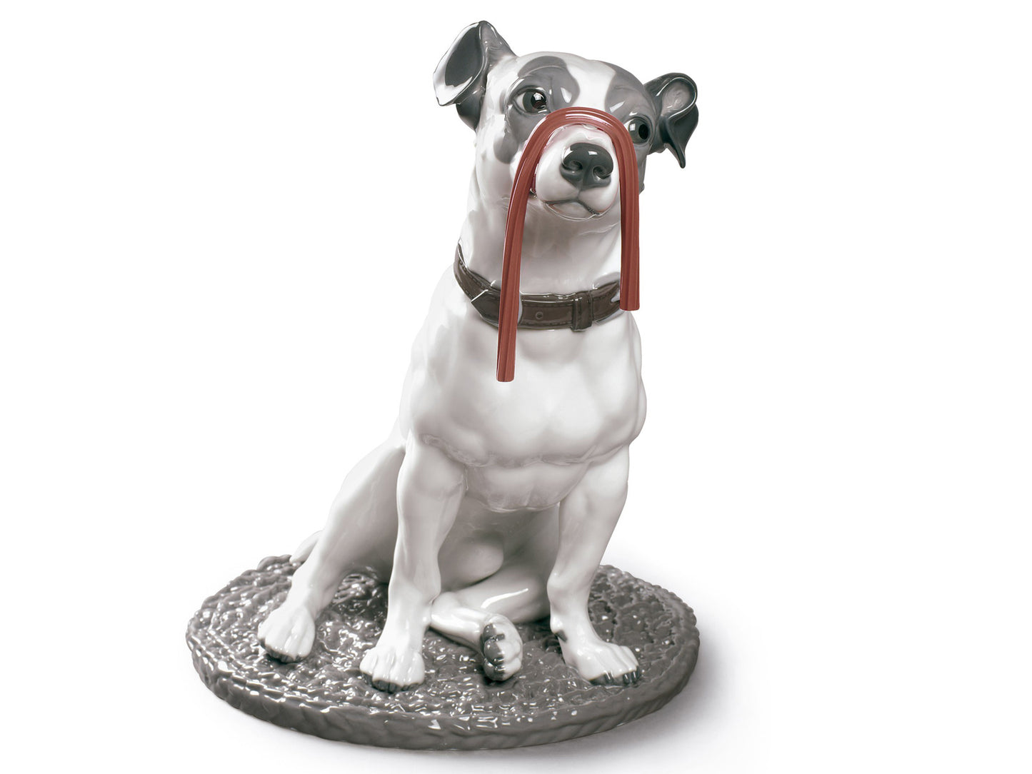 Lladro Jack Russell With Liquorice