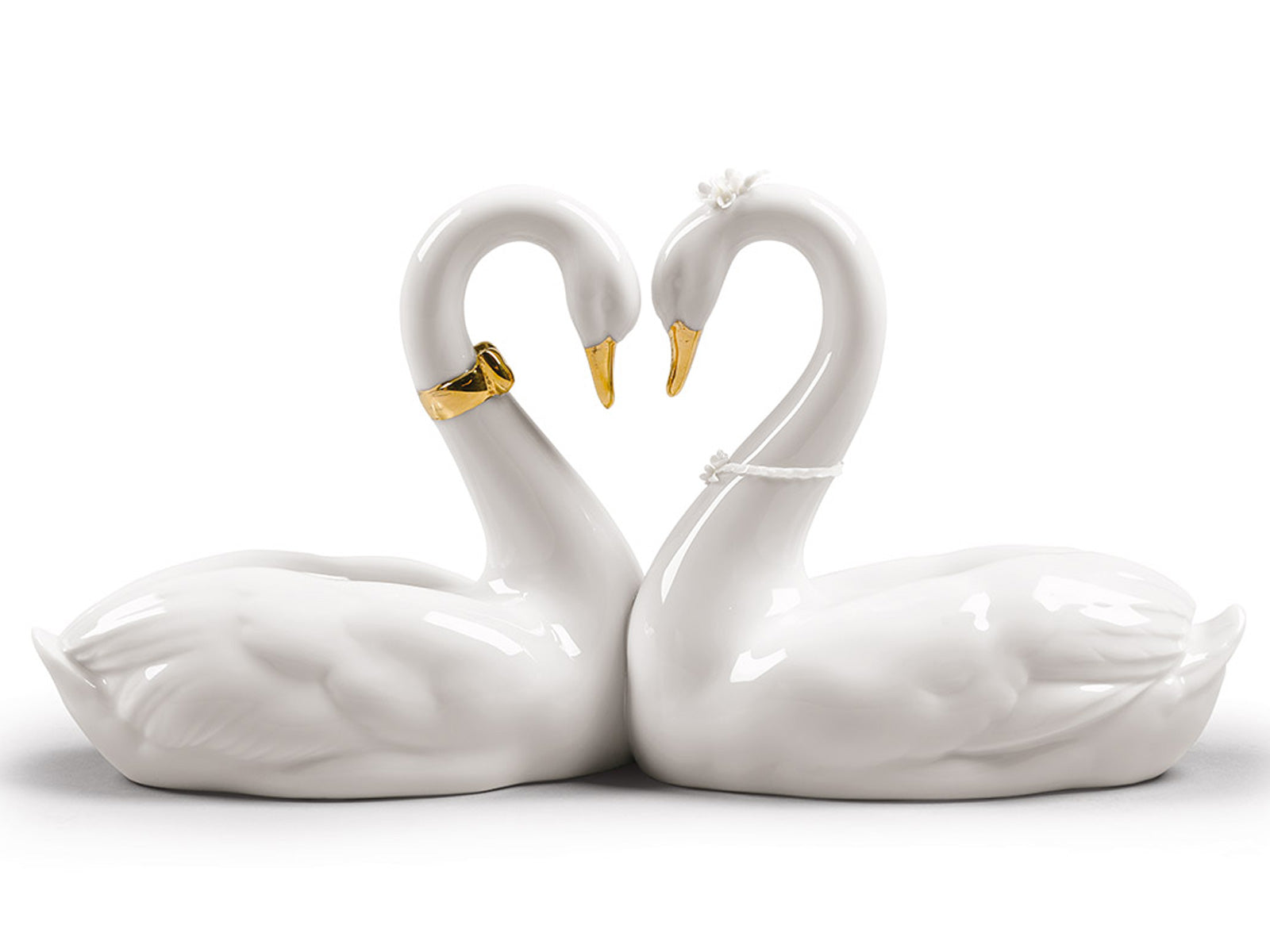 Lladro エンドレスラブ Lladro Endless Love - Golden Re-Deco | The Chinashop®
