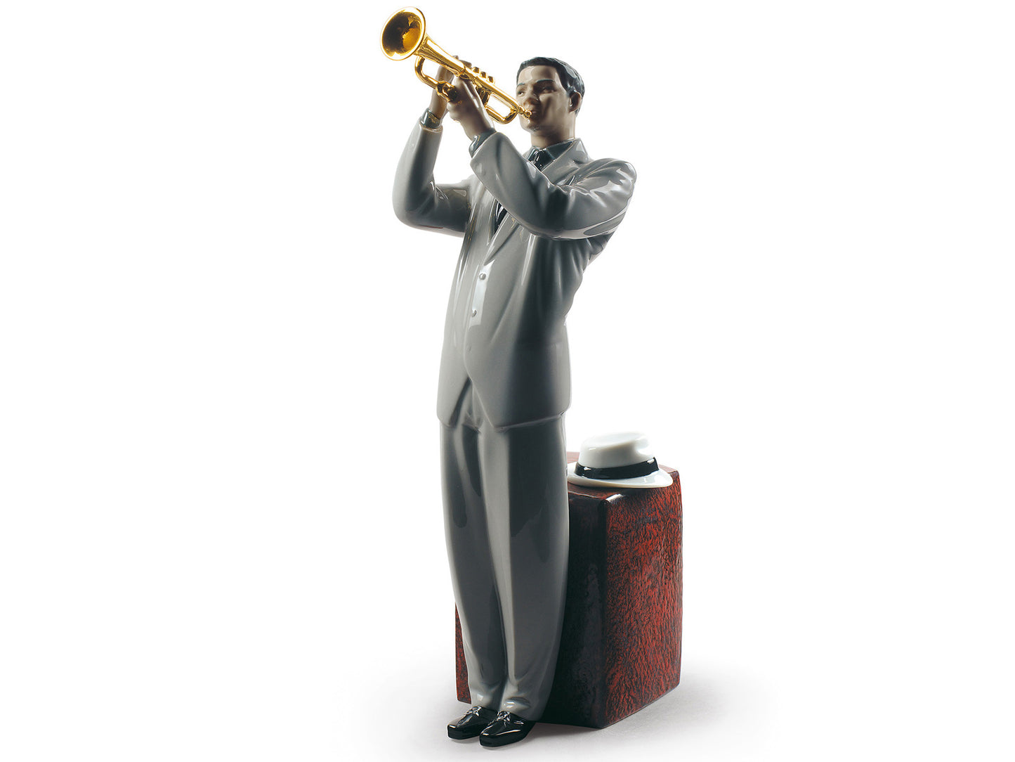 Lladro Jazz Trumpeter