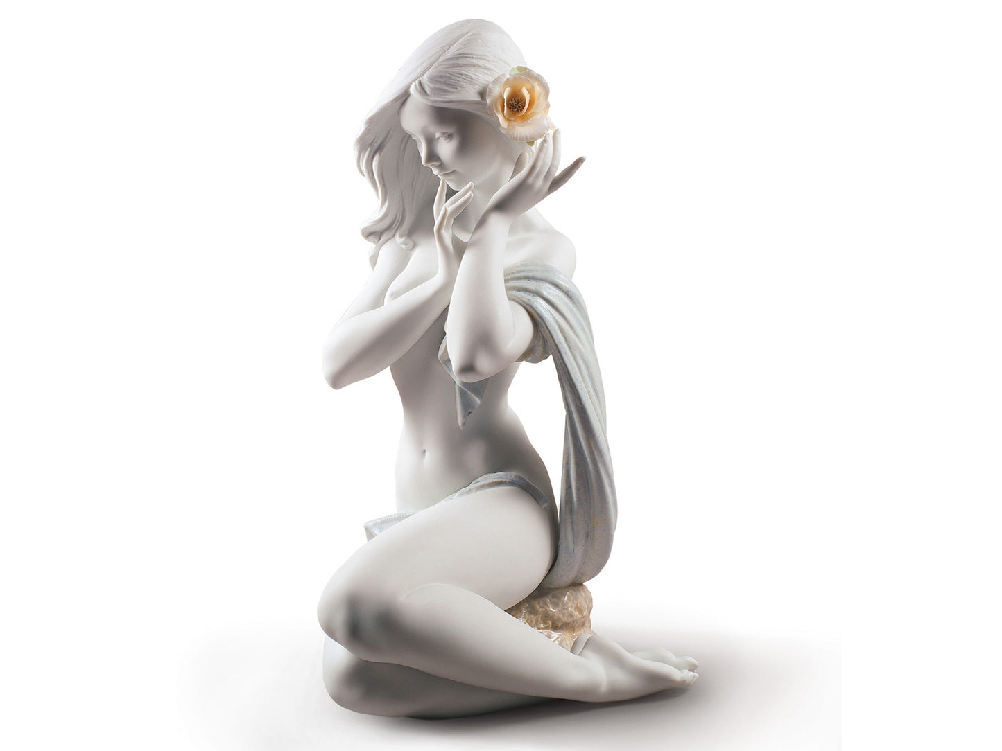 Lladro White Subtle Moonlight (Limited Edition of 1000)