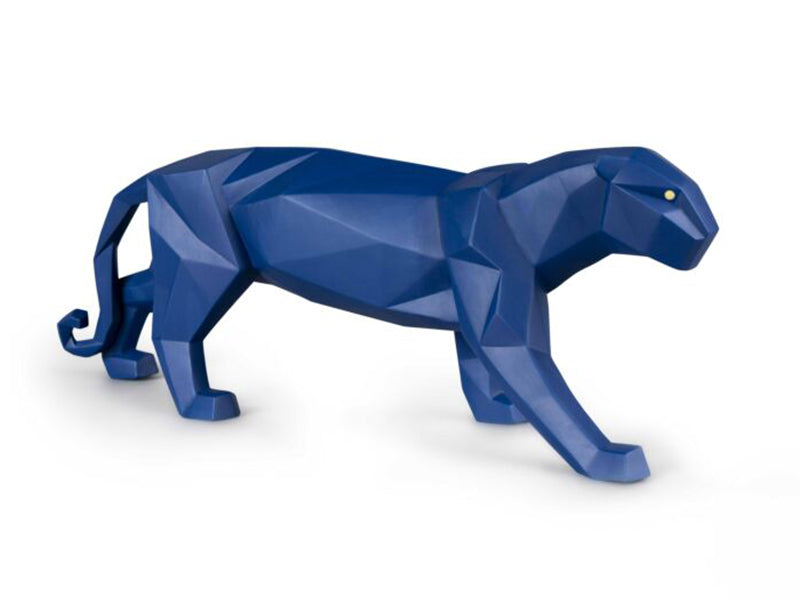 Lladro Panther - Blue