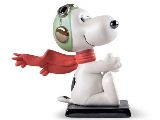 Lladro Snoopy Flying Ace