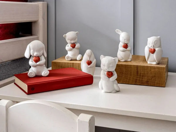 Lladro Buddy Caring Puppy Figurine