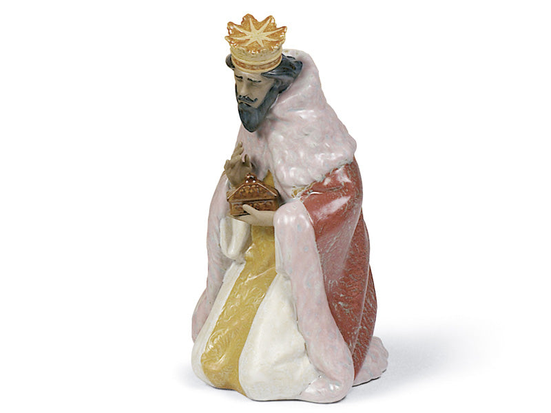 Lladro King Gaspar Gres porcelain figure, 01012279.