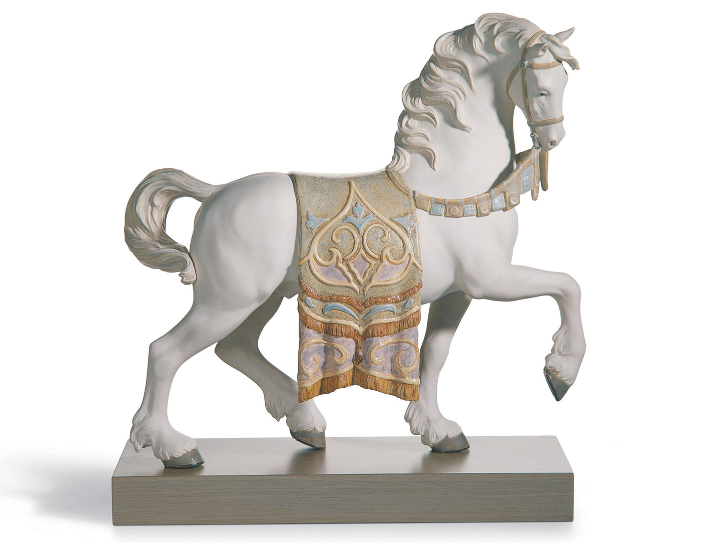 Lladro A Regal Steed - Porcelain Horse Figurine