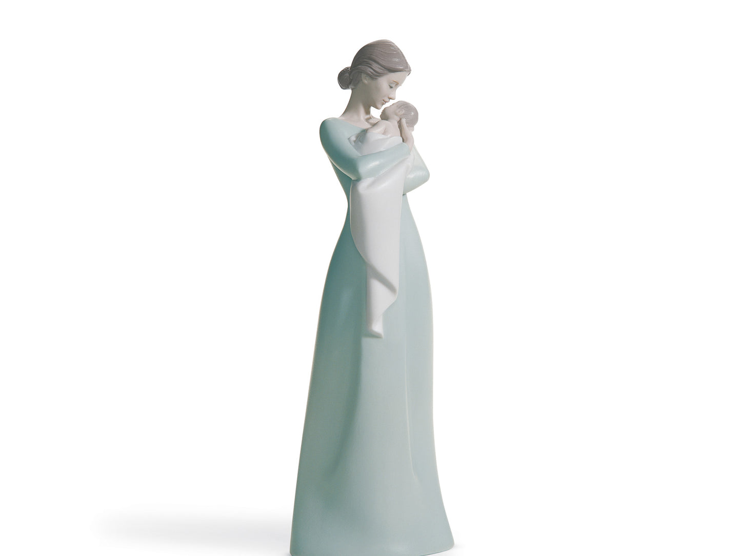 Lladro A Mother's Embrace - Mum & Baby Figurine