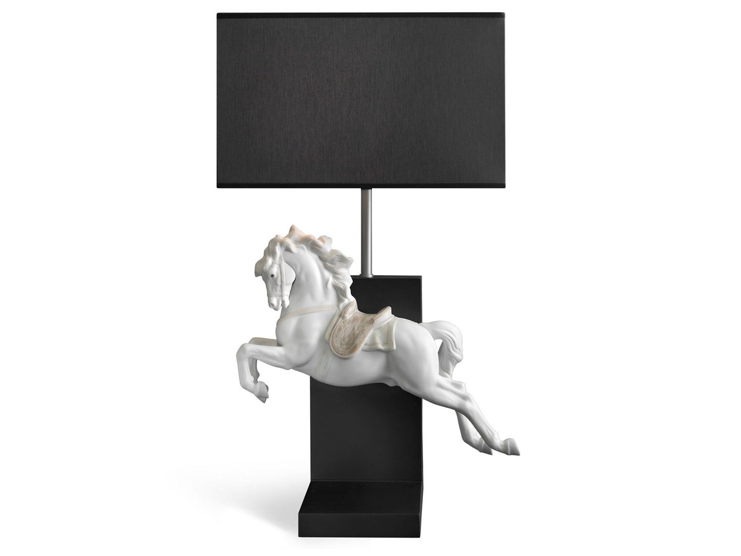 Lladro Horse On Pirouette Lamp