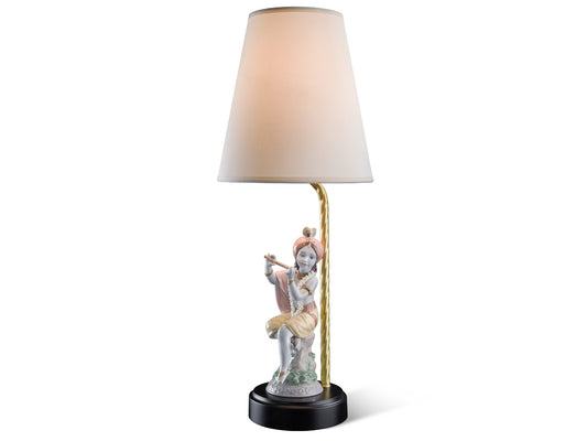 Lladro Lord Krishna Lamp