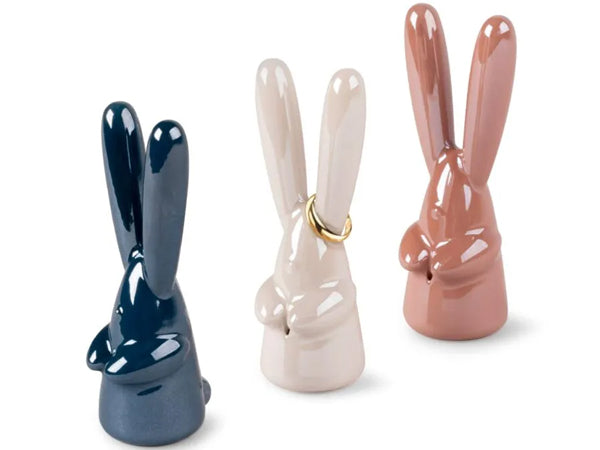 Lladro Bunny Figurine - Pink