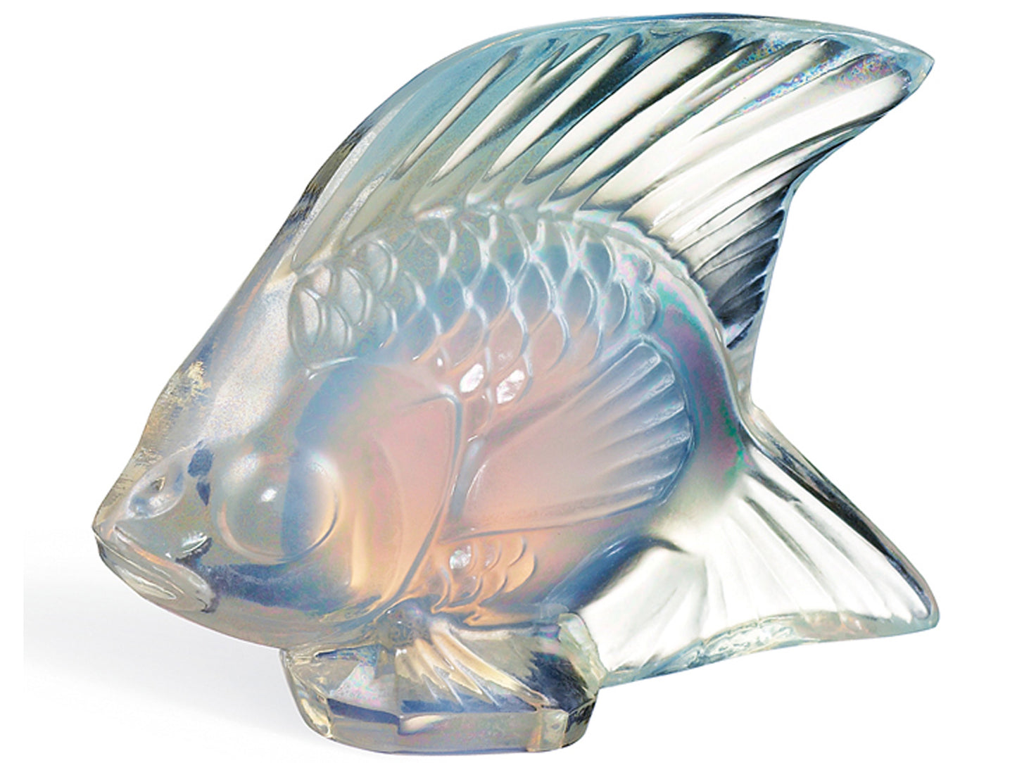 Lalique Fish Seal - Opalescent Luster