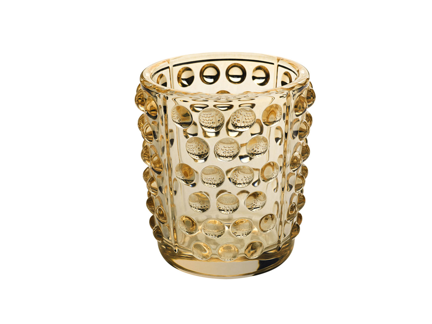 Lalique Mossi Votive - Gold Luster