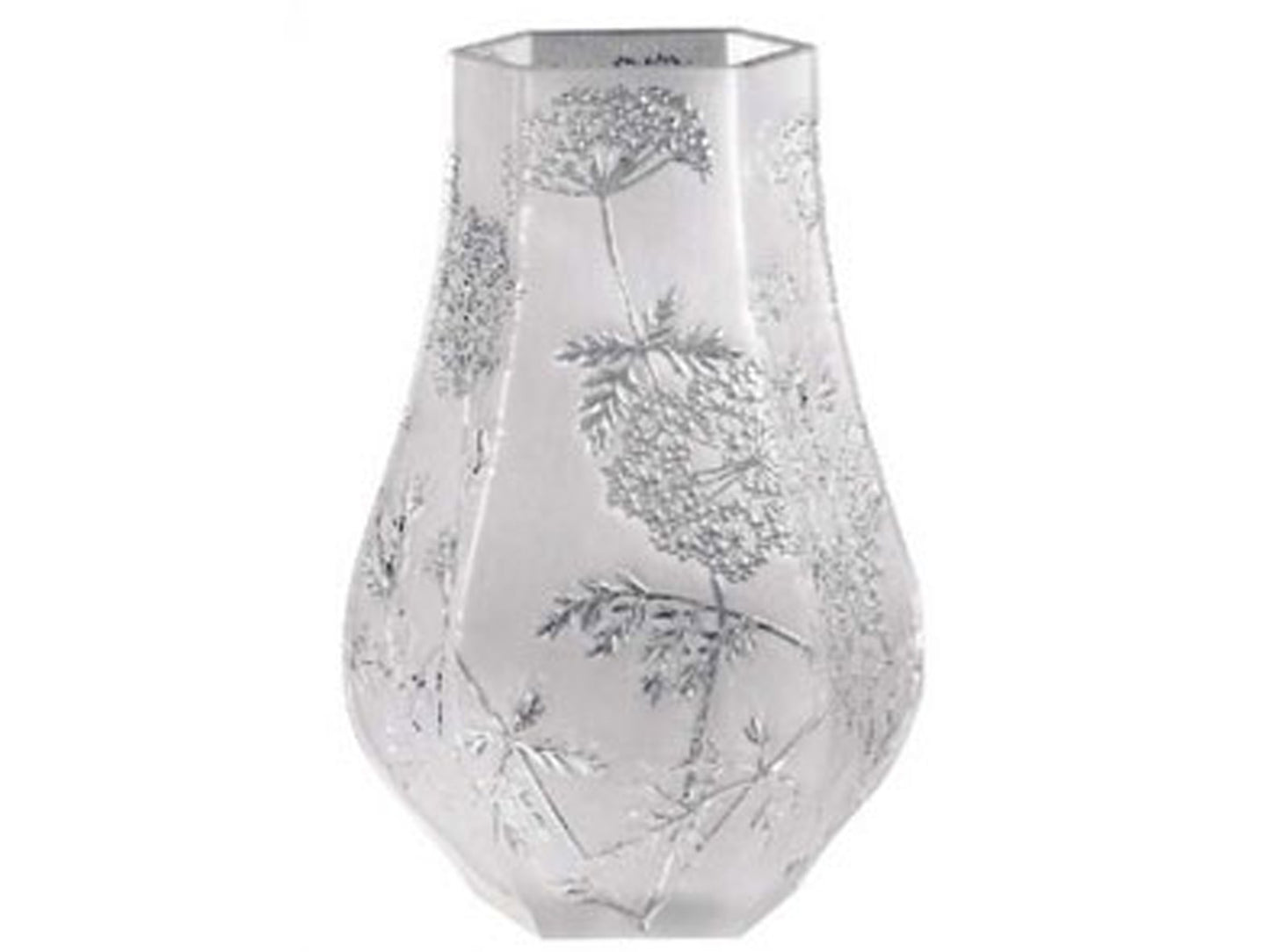 Lalique Ombelles Vase Large - Clear