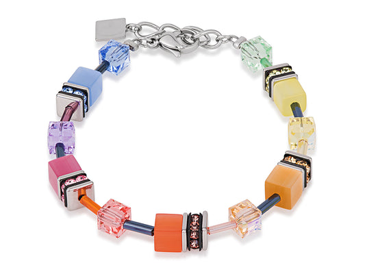 Coeur De Lion Geocube® Pastel Rainbow Bracelet