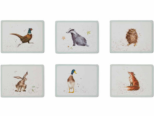 Pimpernel Wrendale Set 6 Placemats
