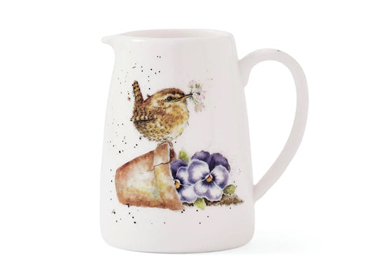 Royal Worcester Wrendale Posy Jug - Pottering About - Wren