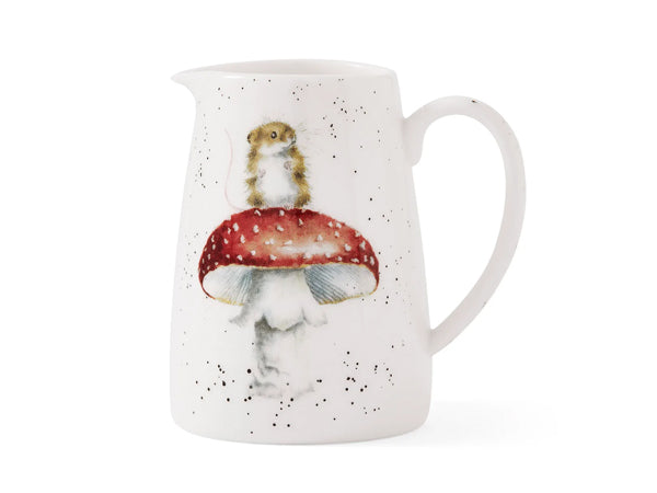 Royal Worcester Wrendale Posy Jug - He's a Fun-gi