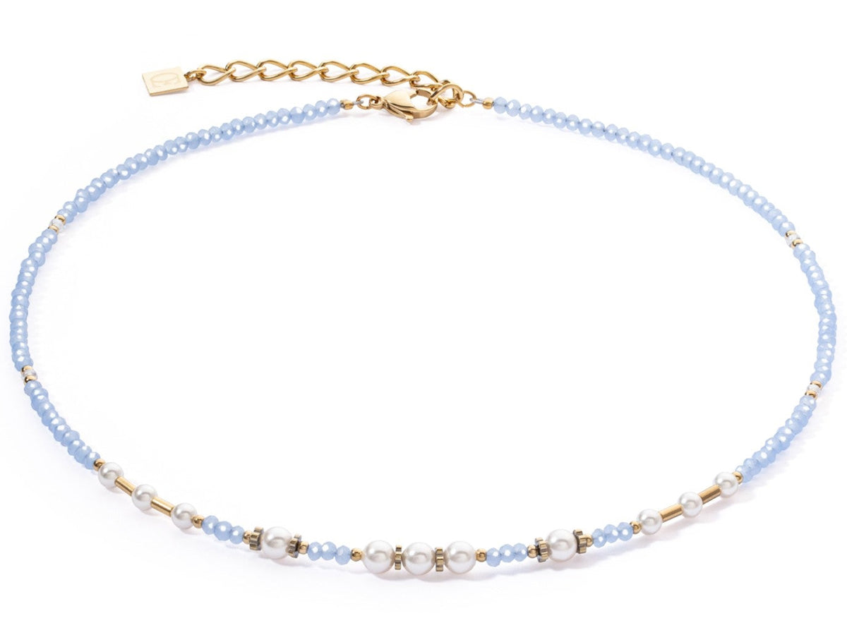 Coeur De Lion Little Twinkle Light Blue Necklace