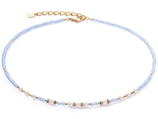 Coeur De Lion Little Twinkle Light Blue Necklace