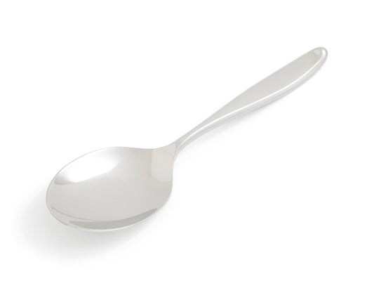 A large serving spoon crafted from stainless steel, this is part of Sophie Conran's Floret range and is ideal for serving up portions of a fresh pasta bake.