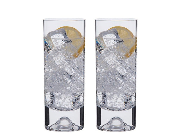 Dartington Pair Highball glasses perfect for long drinks with ice