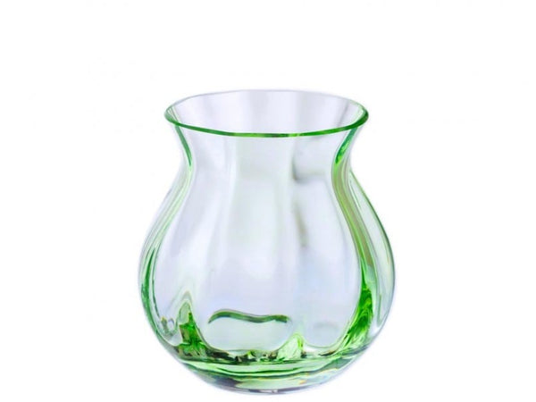 Dartington Artisan Collection Small Round Moss Green Vase