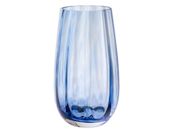Dartington Artisan Collection Iron Blue Dewdrop Vase
