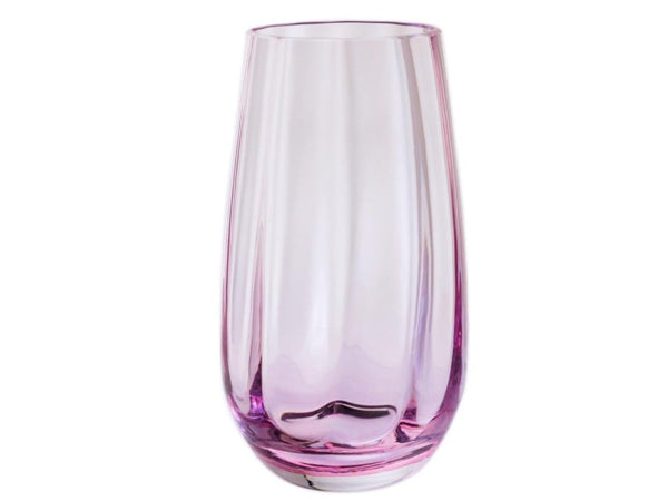 Dartington Artisan Collection Pink Dewdrop Vase