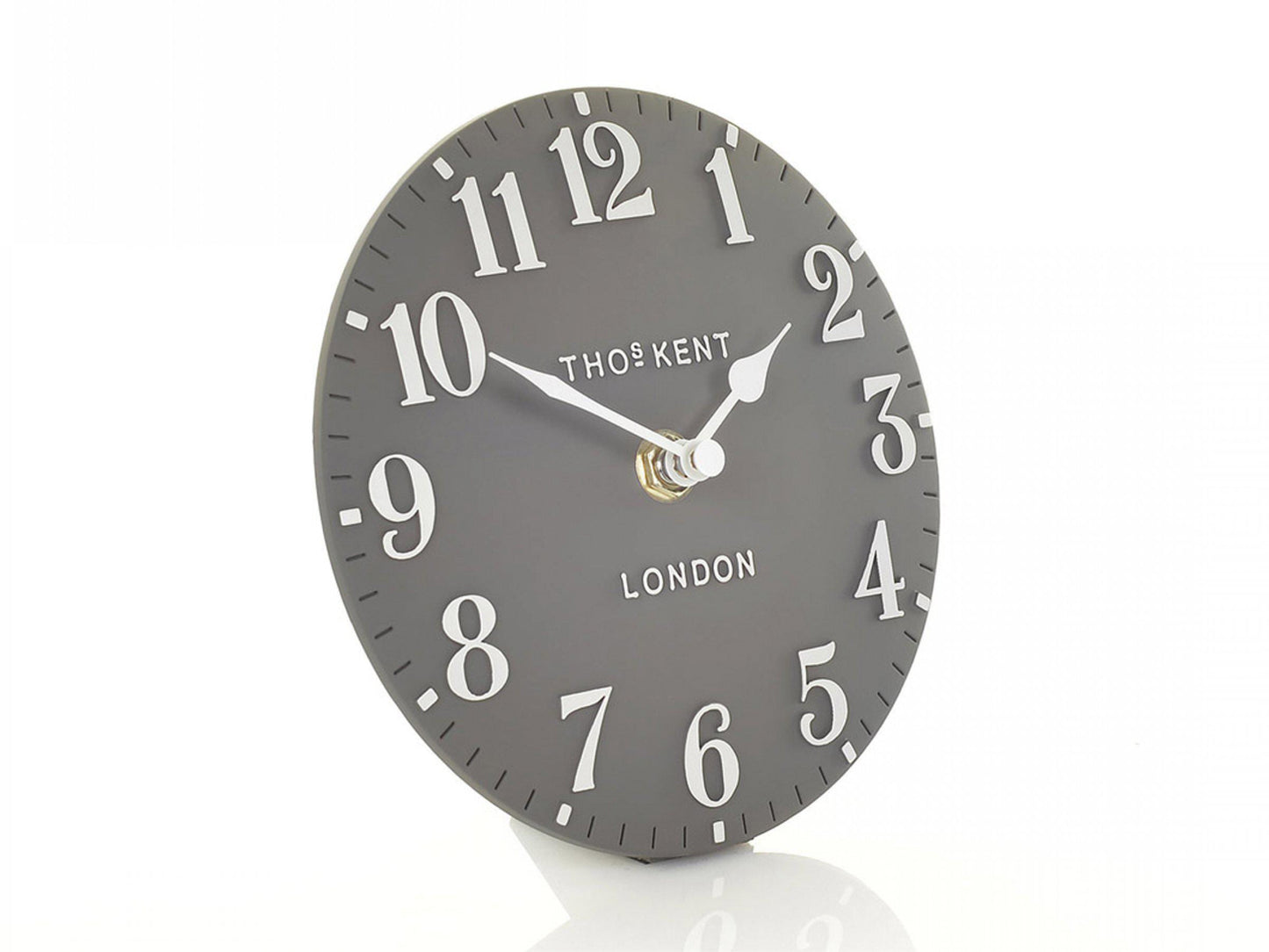 Thomas Kent Arabic Mantel 6" Clock - Dolphin
