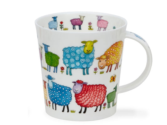 Dunoon Cairngorm Bright Bunch Sheep Mug