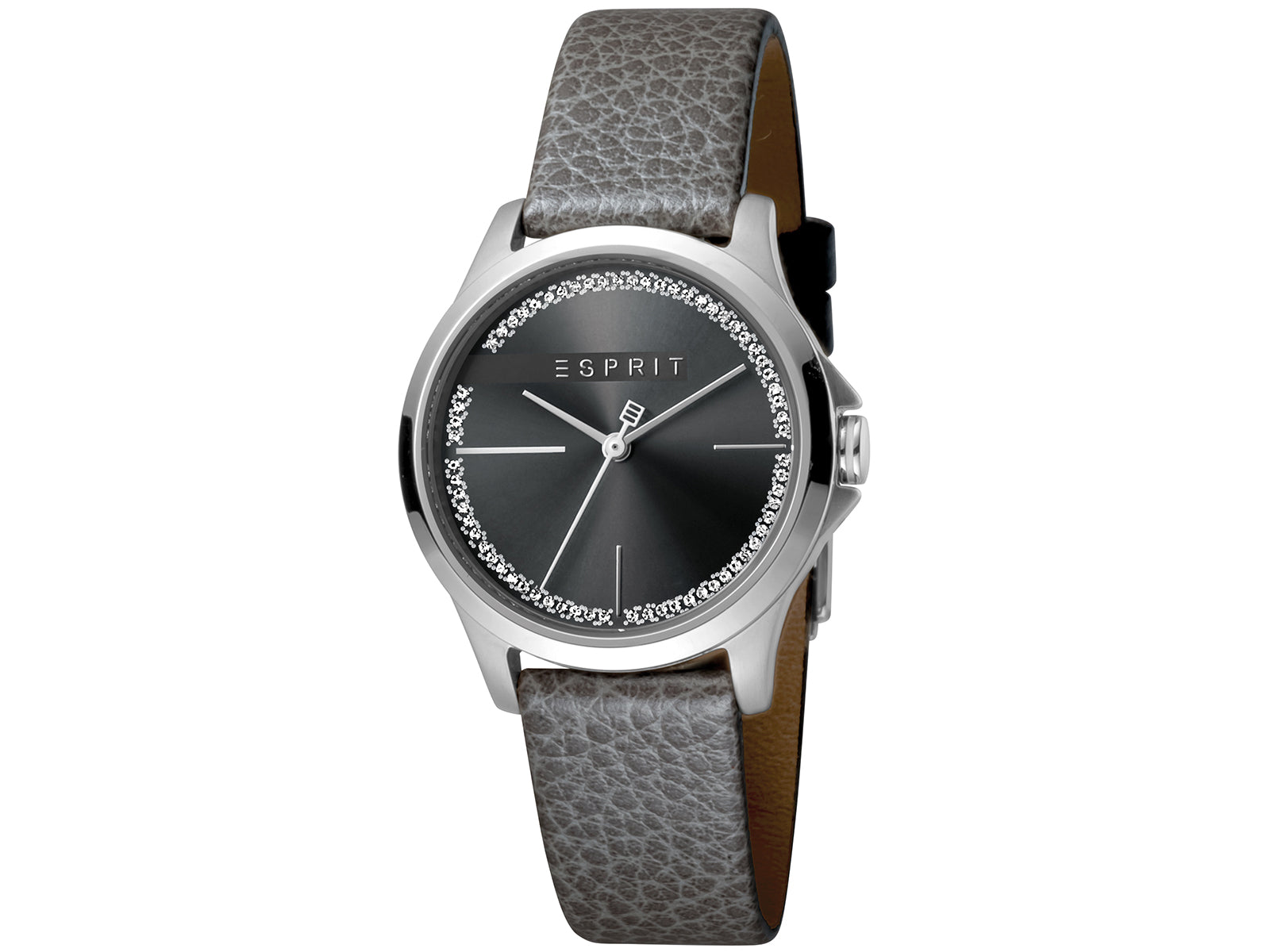 Esprit Grey Calf Leather Watch